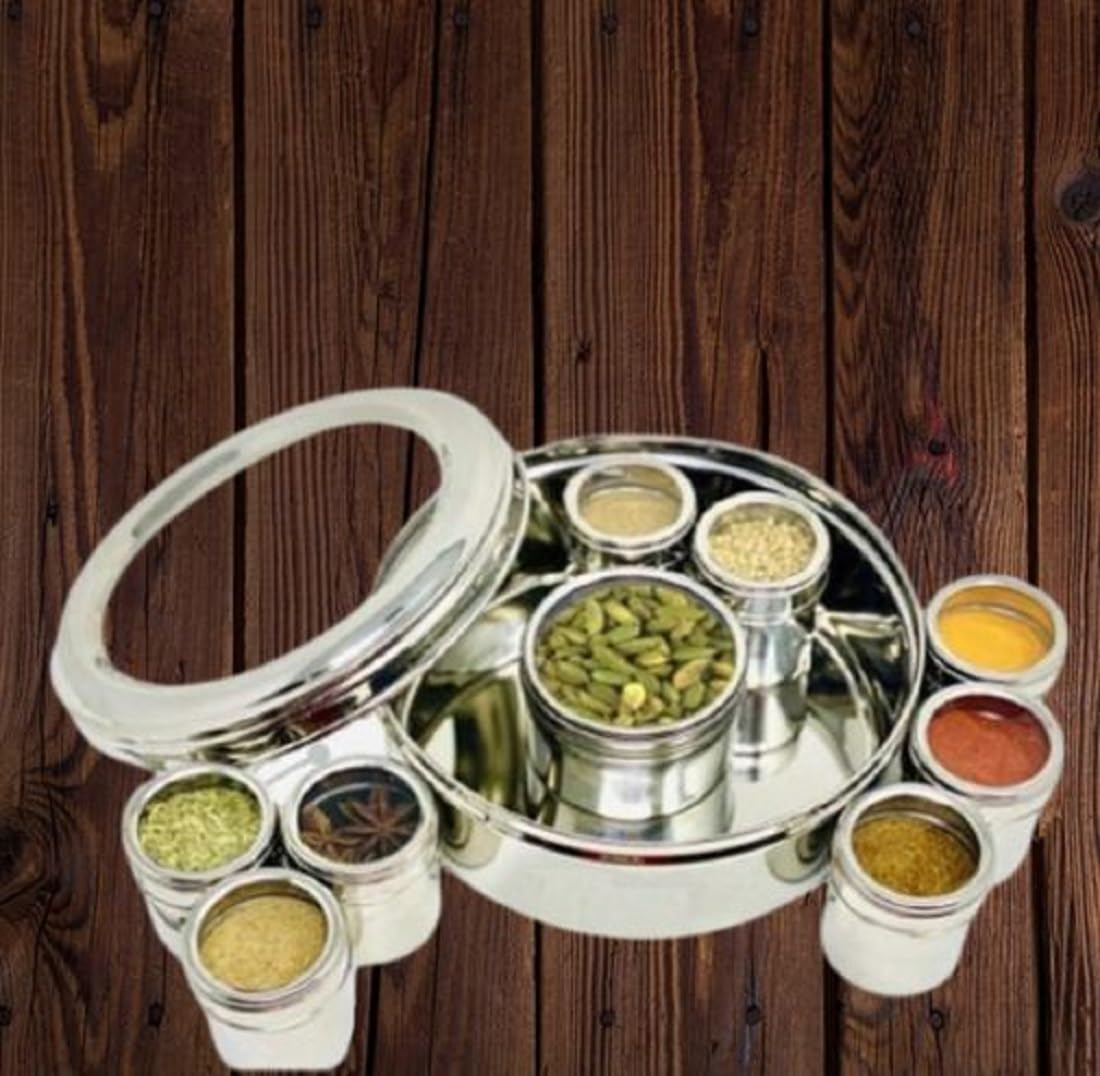 Amazon|USA Deals 365 マサラボックス スチールマサラダバ スパイス Amazon|USA Deals 365 マサラボックス スチールマサラダバ スパイス